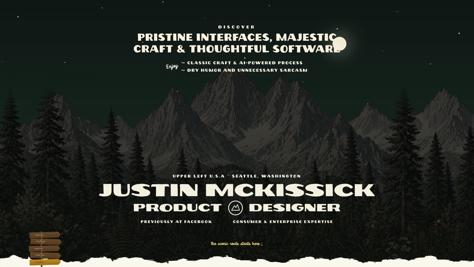 Portfolio website of Justin McKissick