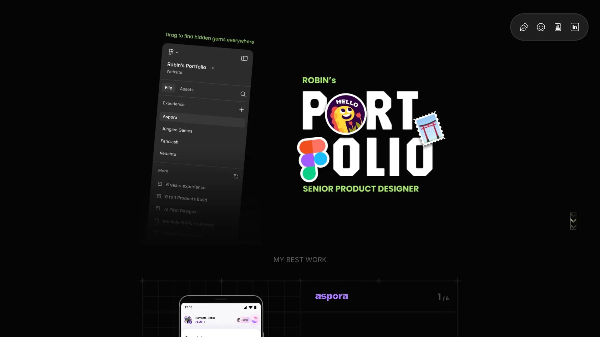 Portfolio website of Robin Mehra